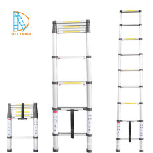 3.8m aluminum telescopic quick folding step ladder with EN131-6